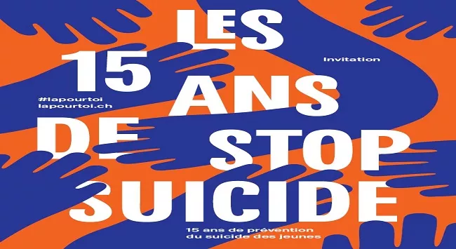 Soirée des 15 ans de Stop Suicide le 8 décembre