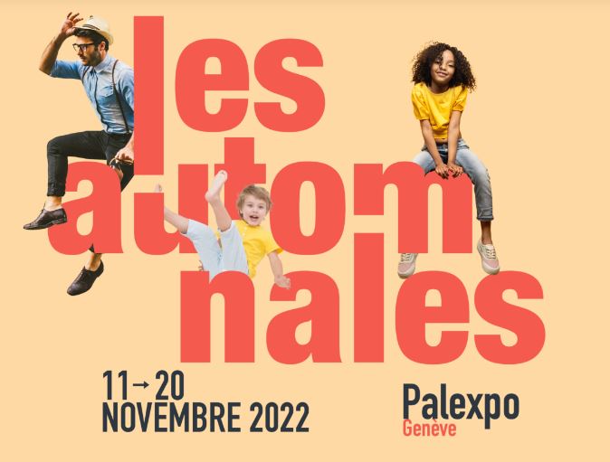 Affiche Les Automnales Palexpo Genève 2022