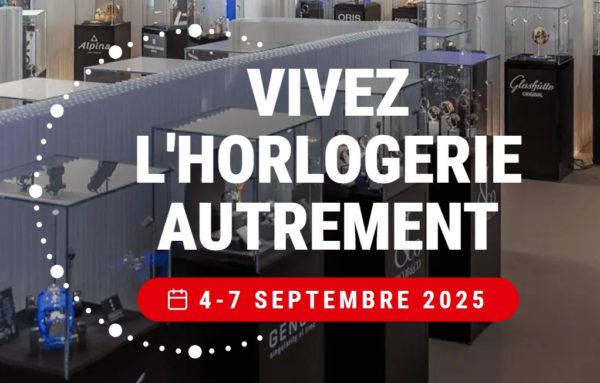 Salon horloger, 4-7 septembre 2025