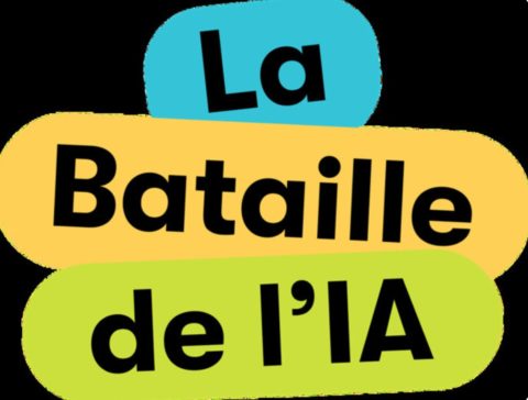 Texte La Bataille de l’IA coloré