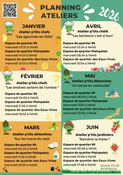 Swissfood Planning Janvier-Juin 2026
